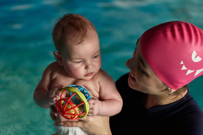 Infant swimming